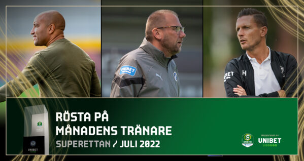 Nominerade till Månadens Tränare