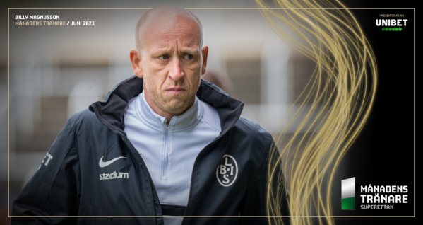 Billy Magnusson är månadens tränare i juni