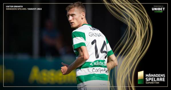 Viktor Granath är Månadens Spelare i augusti