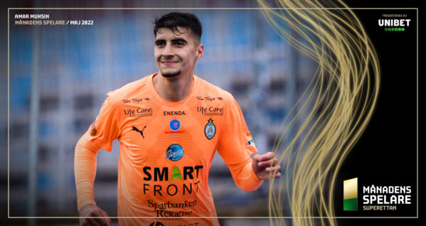 Amar Muhsin är Månadens Spelare i maj