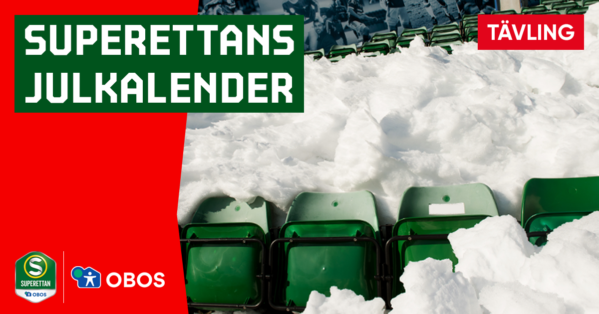 Vinn julklappar från din favoritklubb – ny chans varje dag fram till julafton!