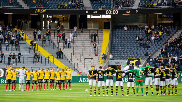 Tyst minut under kommande omgång