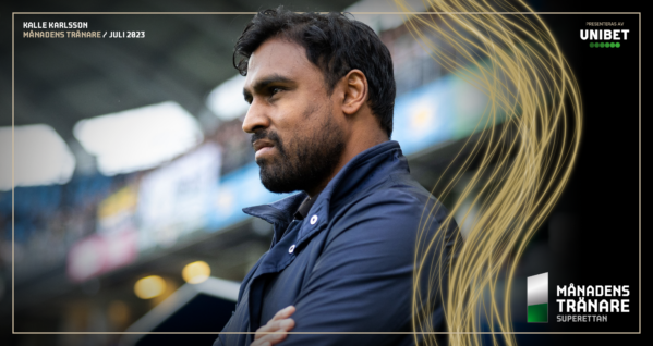 Kalle Karlsson är Månadens Tränare i juli