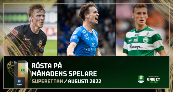 Nominerade till Månadens Spelare