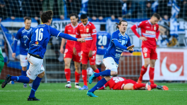 Sena mål fixade poäng för både Landskrona och Norrby