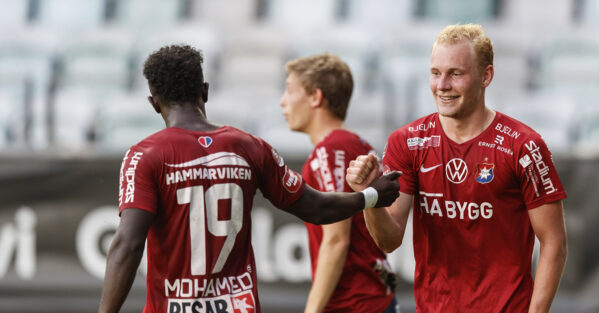 Bergmark Wiberg tvåmålsskytt mot J-Södra