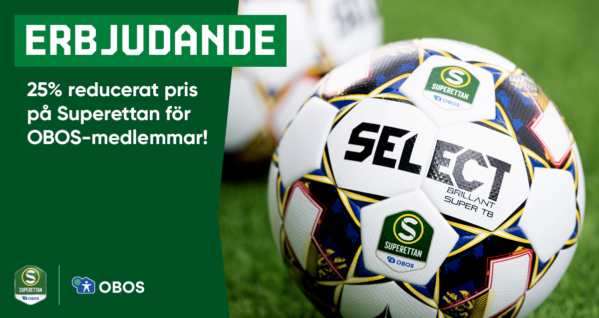 Reducerat biljettpris för OBOS-medlemmar