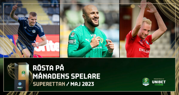 De kan bli Månadens Spelare i maj