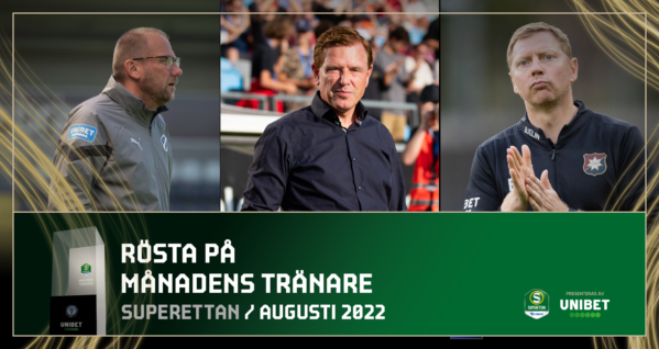 De kan bli Månadens Tränare i Superettan