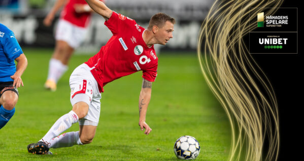 Johan Bertilsson Månadens spelare i september