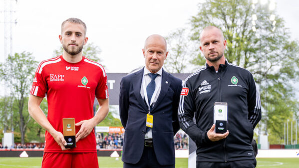 “Fotboll mot Cancer” får SAIK-duons prispengar