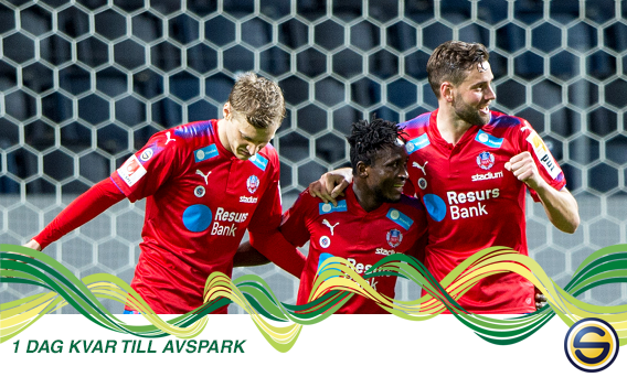 Nedräkning: HIF topptippat överallt
