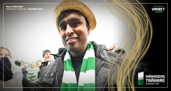 Kalle Karlsson är månadens tränare